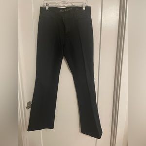 MiH black denim Marrakesh mid rise kick flare sz 31